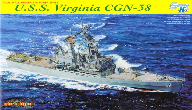 Dragon USS Virginia CGN-38