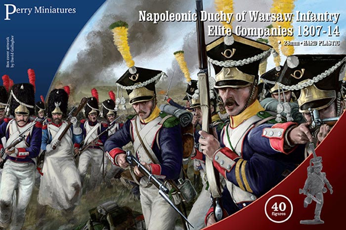 Perry Miniatures Napoleonic Duchy of Warsaw Infantry, Elite Companies 1807-14