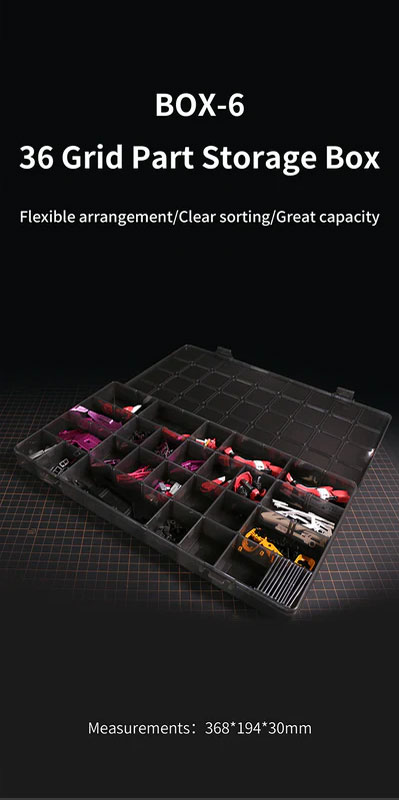 Dspiae 36 Modular Storage Box