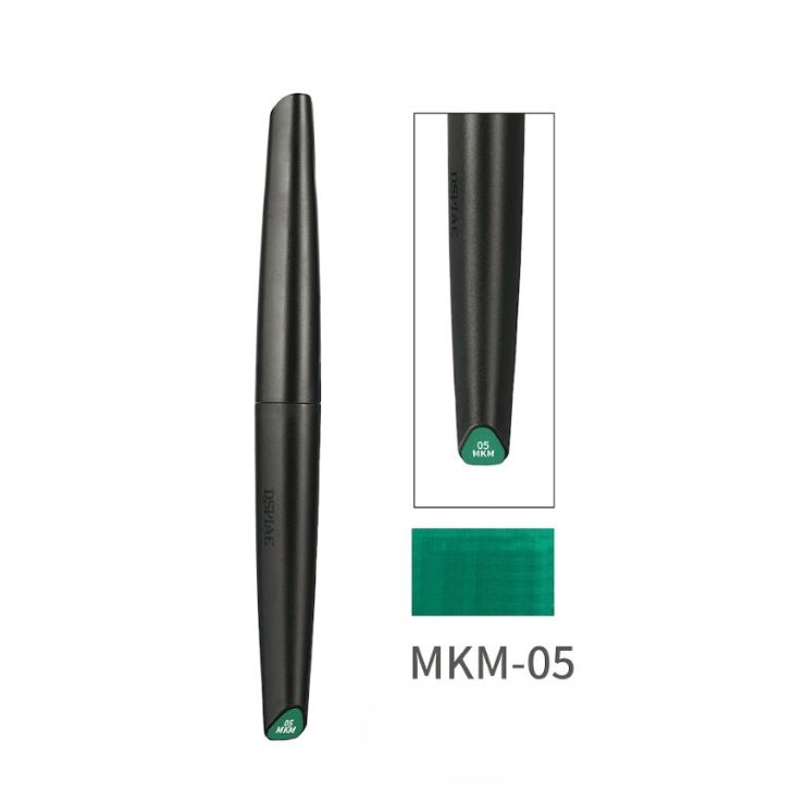 Dspiae Metallic Green Soft Tip Acrylic Paint Marker