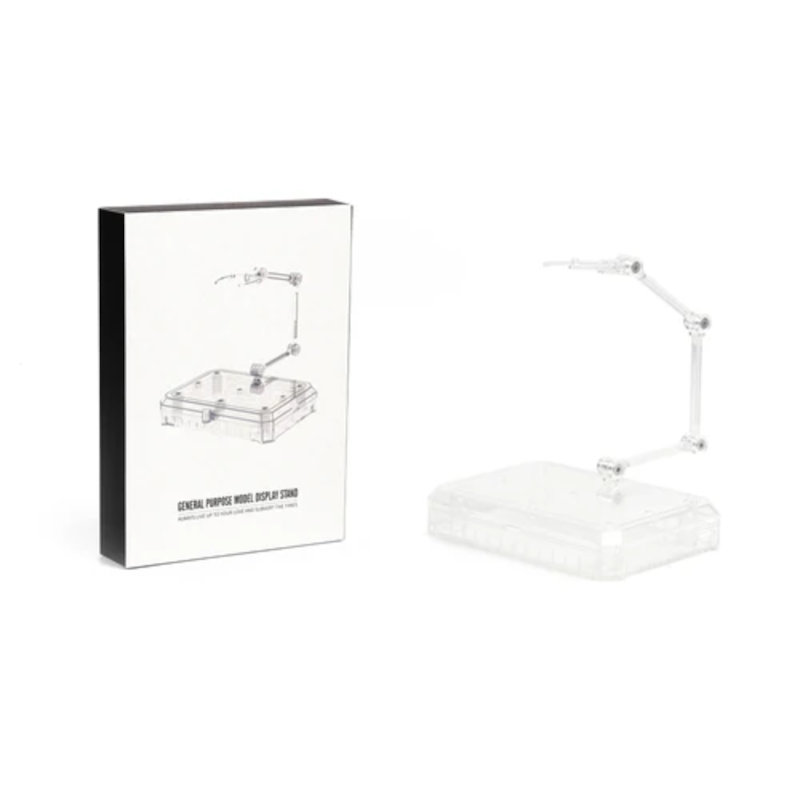 Dspiae General Purpose Model Display Stand - Clear