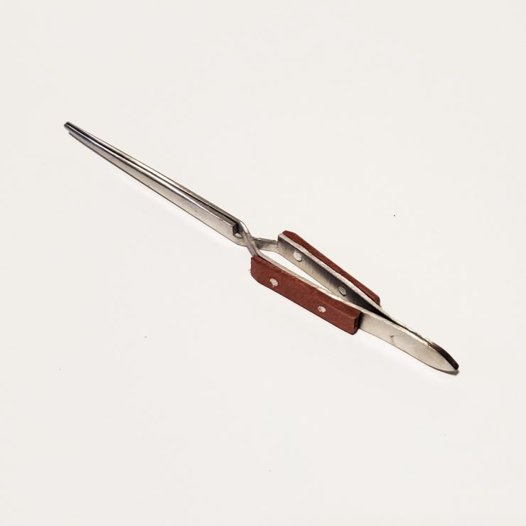 Enkay 6-1/2 inch Straight Self Closing Tweezers