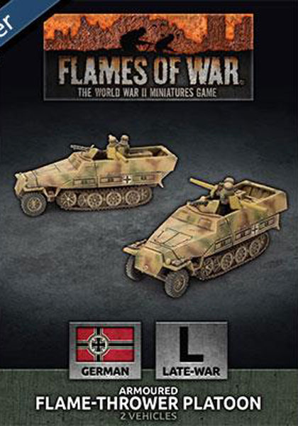 Sd Kfz 251 Flamethrower Platoon