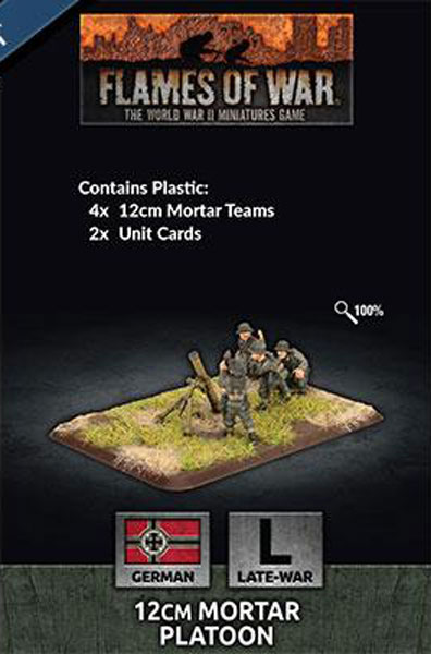 12cm Mortar Platoon (Plastic)