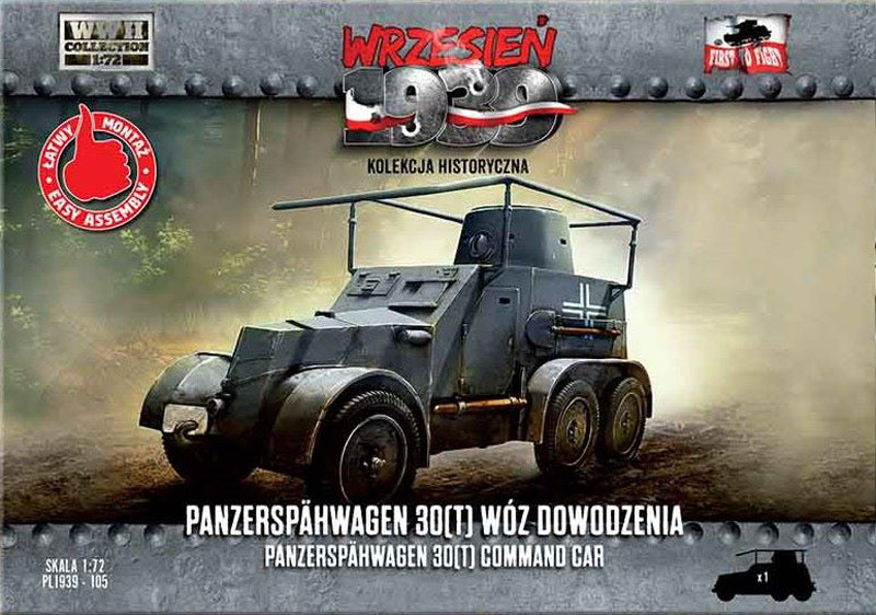 First to Fight WWII Panzerspahwagen 30(T) Command Car