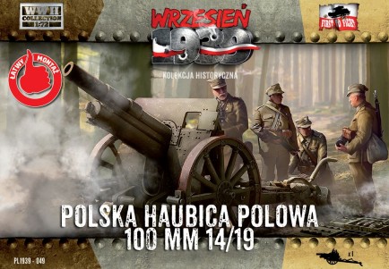 First to Fight WWII Skoda 100mm 14/19 Polish Howitzer