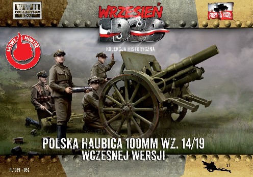 First to Fight WWII 100mm Polish wz14/19 Early Version Howitzer