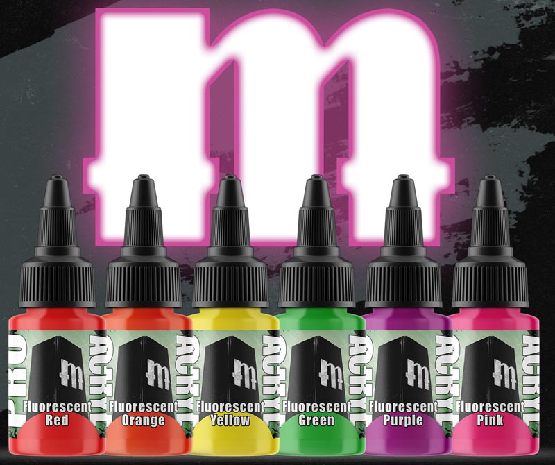 Monument - Pro Acryl Fluorescent Set