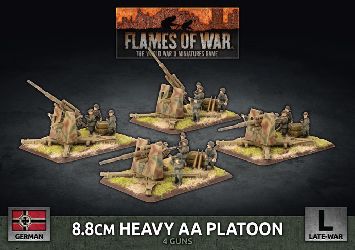 8.8cm Heavy AA Platoon (Plastic)