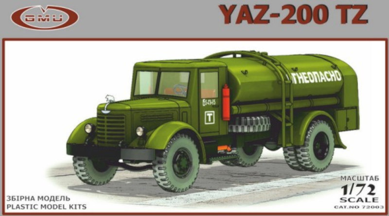 YAZ200 TZ Military Tanker Truck (Boxed)