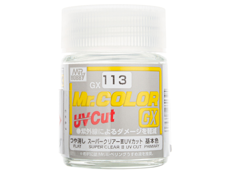 Mr.Clear Color GX Flat Super Clear UV Cut