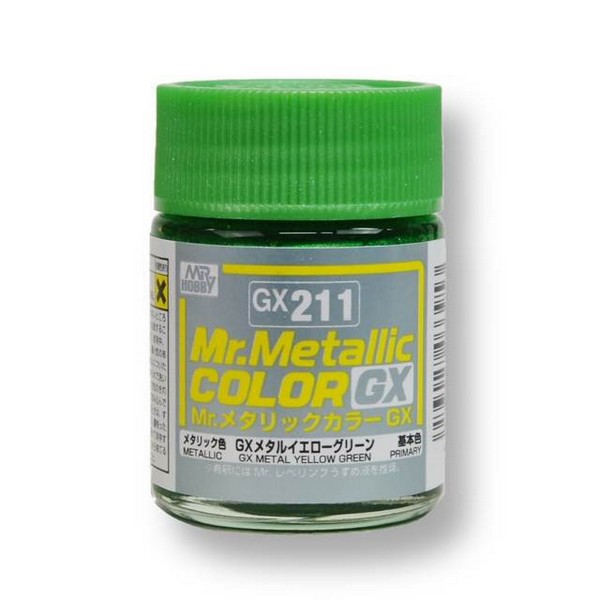 Mr. Metallic Color GX Yellow Green 18ml