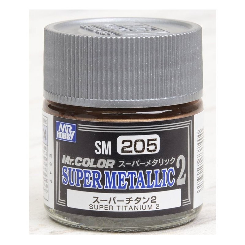 Super Metallic 2 Titanium Lacquer 10ml Bottle