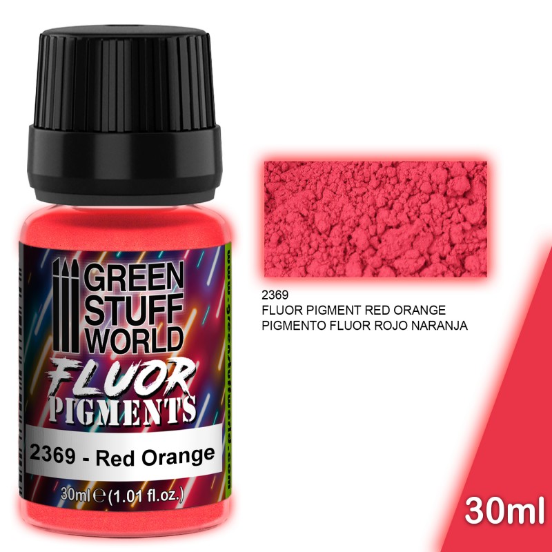 Pigment - Fluor Red Orange