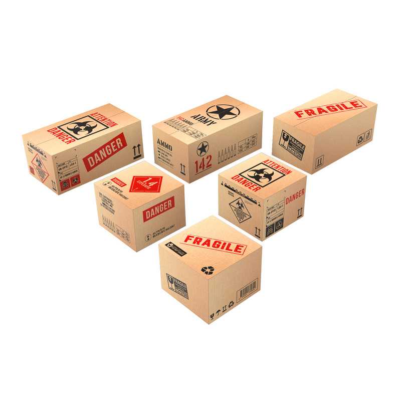 Miniature Printed Boxes - Large