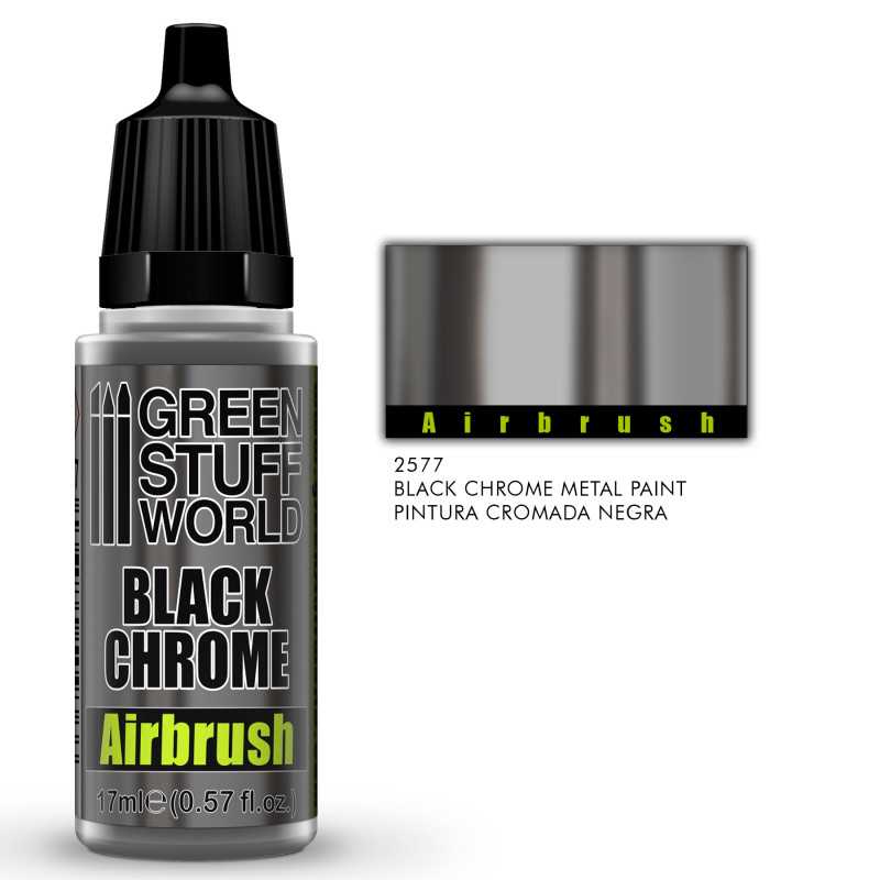 Chrome Paint - Black Chrome Paint - Airbrush