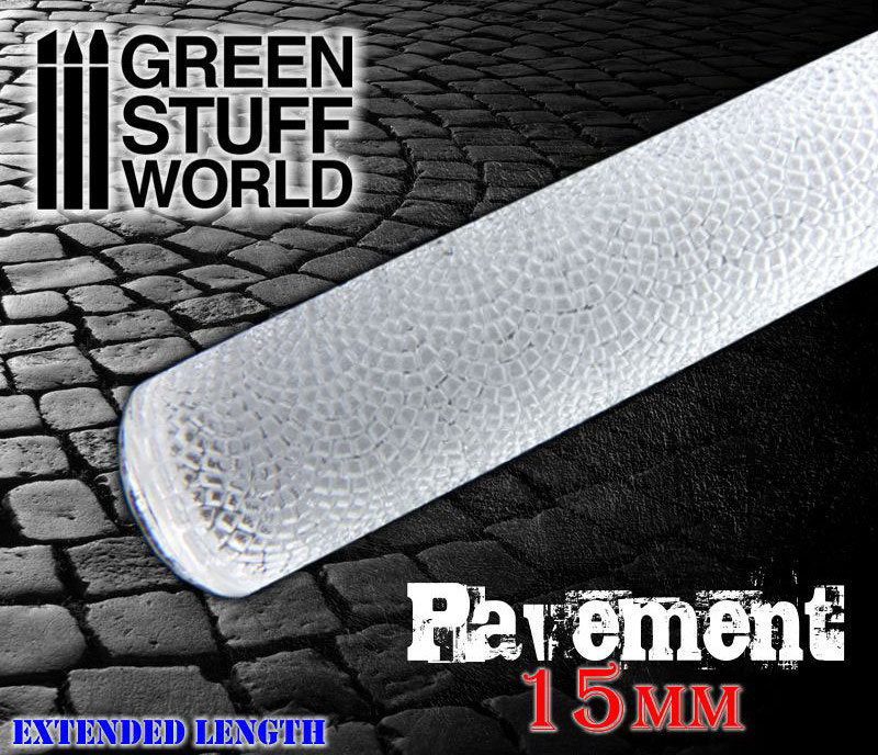 Rolling Pin - Pavement 15mm