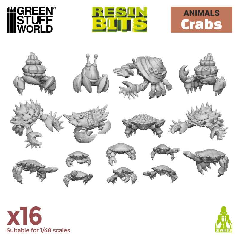 3D Printed Set - Crabs