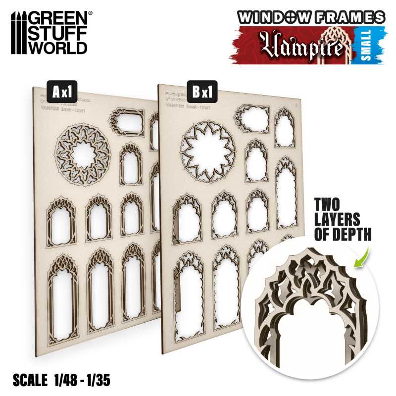 Vampire Miniature Windows - Small