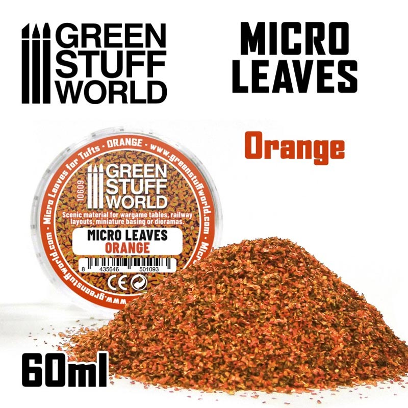 Micro Leaves - Orange Mix