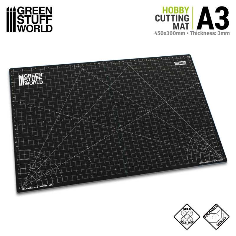 Black Cutting Mat A3