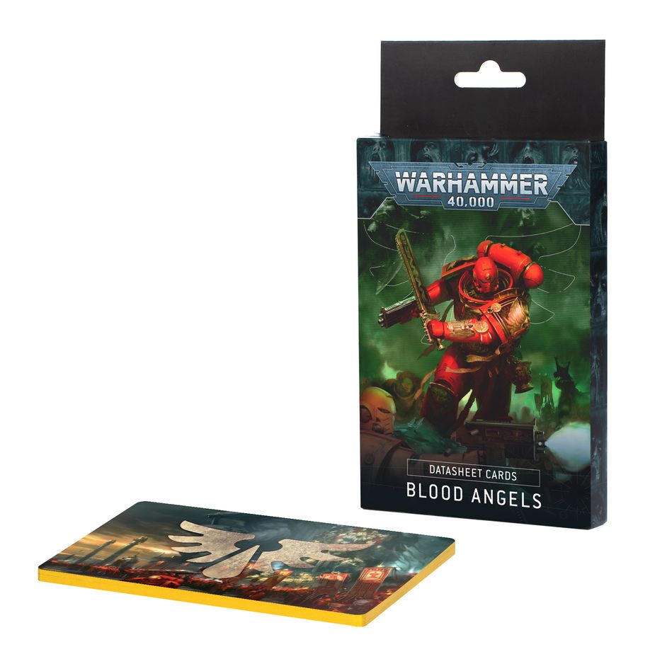 Datasheet cards: Blood Angels