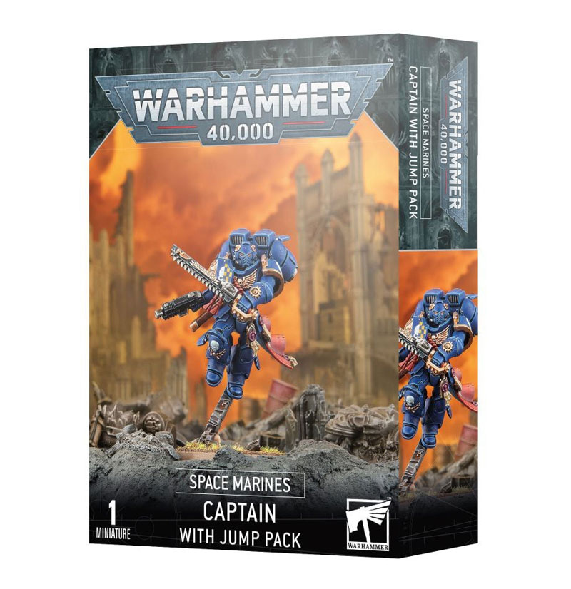 Space Marines Captain with Jump Pack