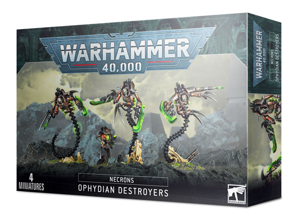 Necron Ophydian Destroyers