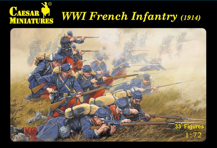 WWI French Infantry 1914