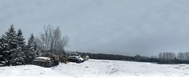 American Armor, Winter 1944-45 Scenic Backdrop