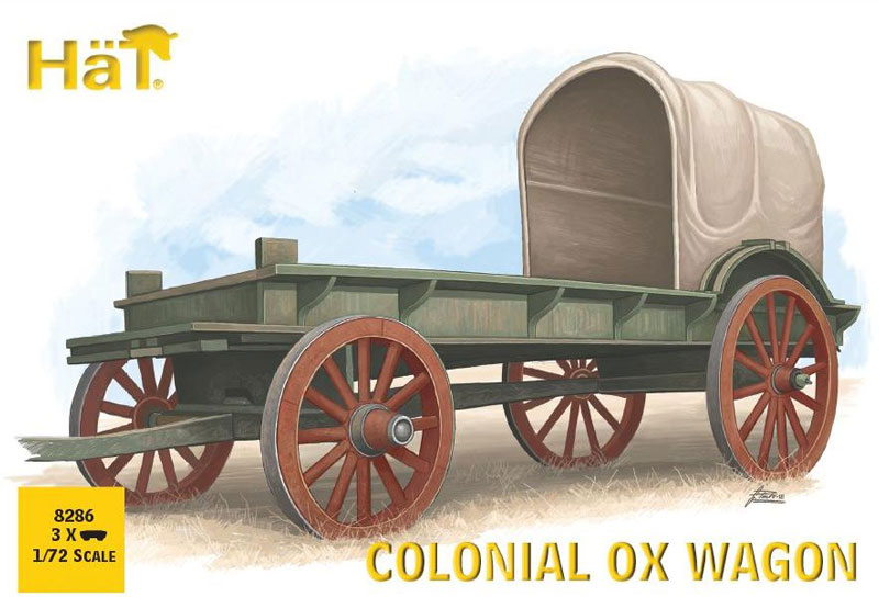 Colonial Ox Drawn Wagon