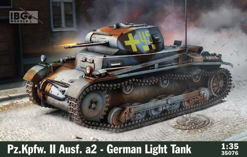 Pz.Kpfw. II Ausf. A2 - German Light Tank