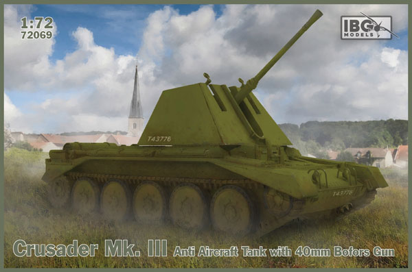 Crusader Mk.III Anti Aircraft Tank with Bofors 40mm Gun