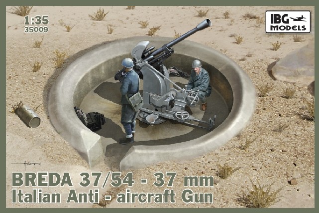 Breda 37/54 Mod 39 Italian 37mm Anti-Aircraft Gun