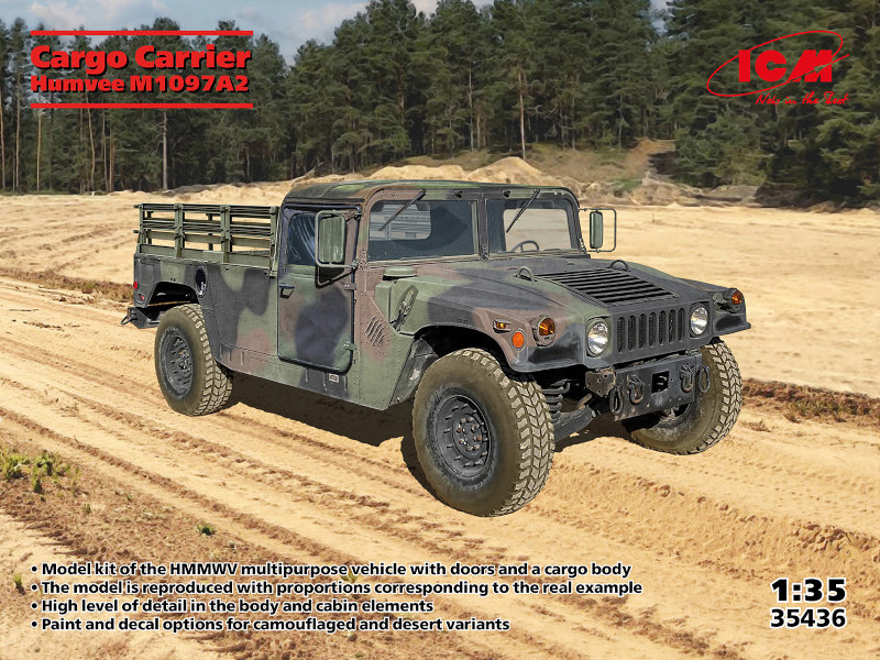 Humvee M1097A2 Cargo Carrier