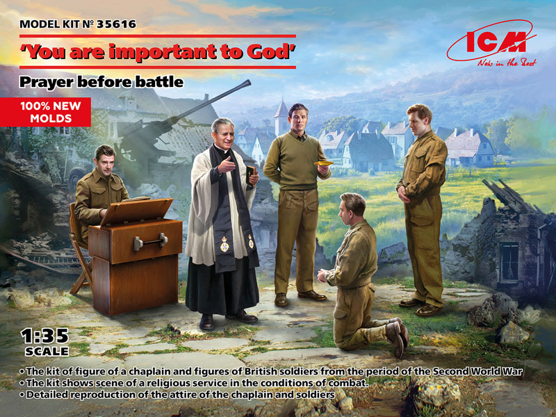 Chaplain & British Soldiers You are Important to God, Prayer Before Battle