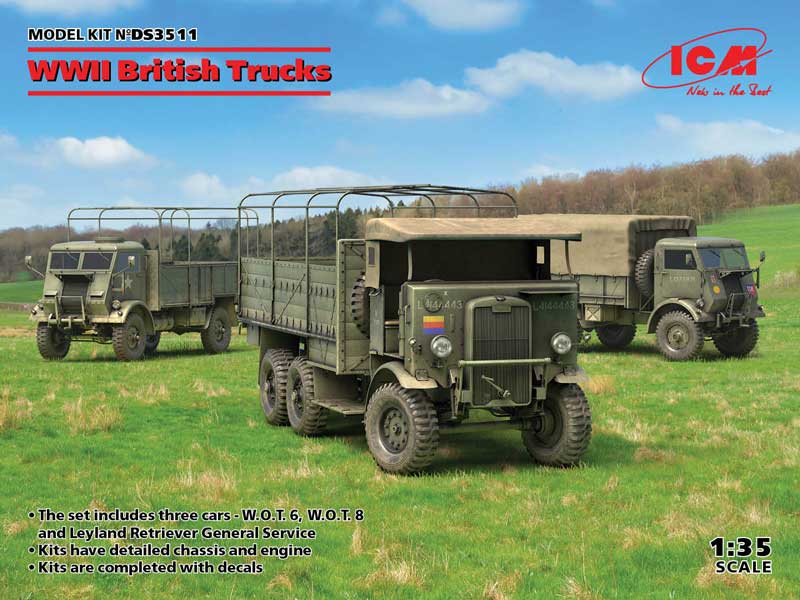 WWII British Trucks ONLY 1 AVAILABLE AT THIS PRICE