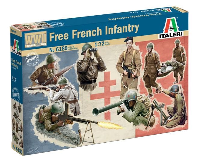 WWII Free French Infantry