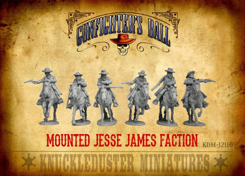 Mounted Jesse James Faction