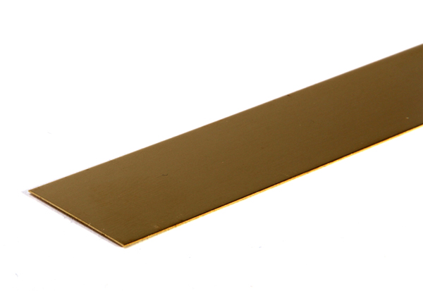 Brass Strip .016 x 1 x 12 - 1 pc.