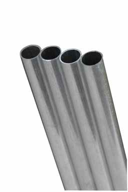 Aluminum Tube .014 Wall - 9/32 x 12- 1pc.