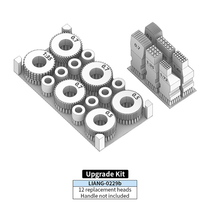 Tools for Zimmerit Coat - Upgrade Kit