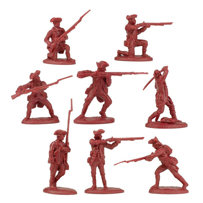 Revolutionary War British Regular Army Playset