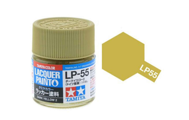 Tamiya - Dark Yellow 2 Mini Lacquer - 82155