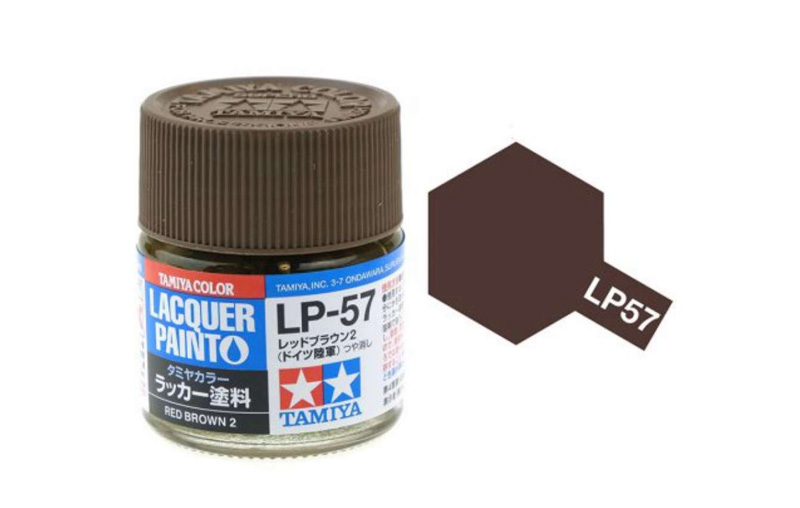 Tamiya - Red Brown 2 Mini Lacquer - 82157