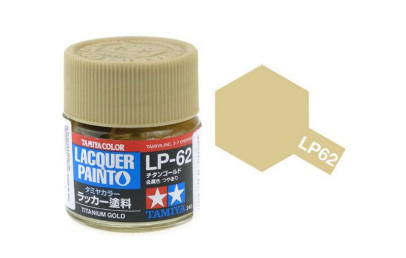 Tamiya - Titanium Gold Mini Lacquer - 82162