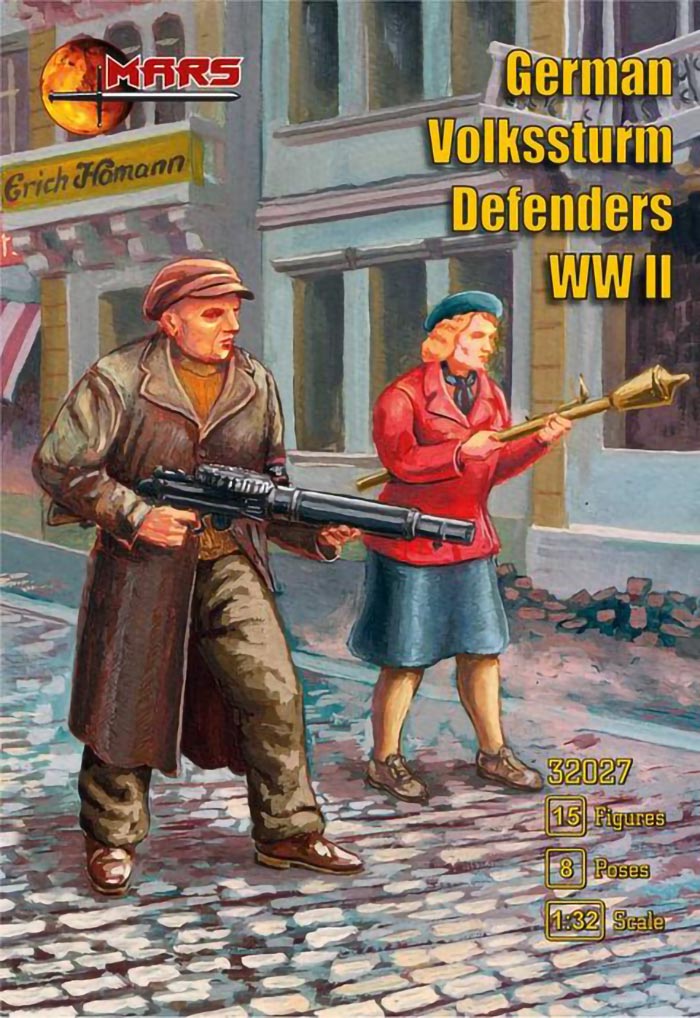 WWII German Volkssturm Defenders 