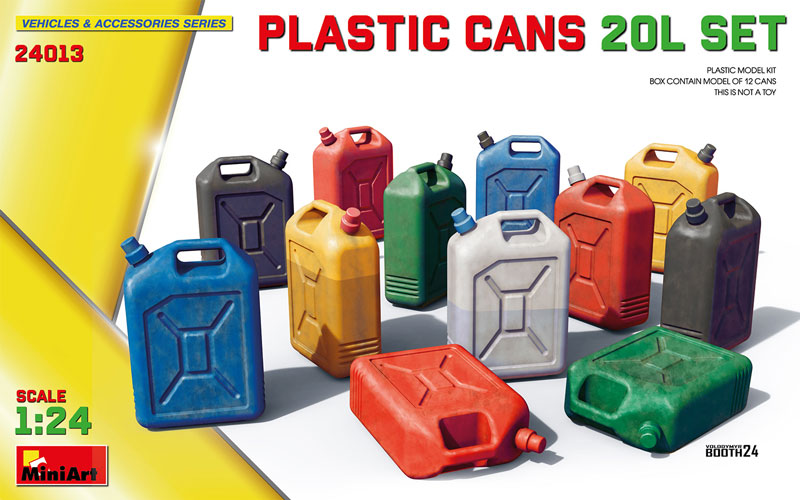 Miniart Plastic Cans 20L Set