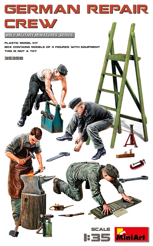 Miniart German Repair Crew