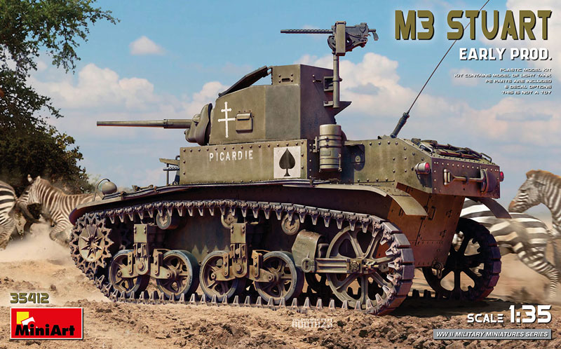 Miniart M3 Stuart Early Production